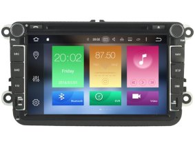 CAL-V5308 Android 8.0 Navigatie Volkswagen, Skoda, Seat