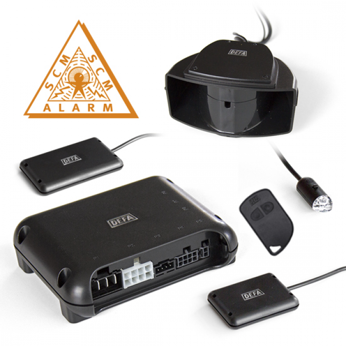 Auto Alarmysteem SCM Klasse 2 Alarm inbouwen
